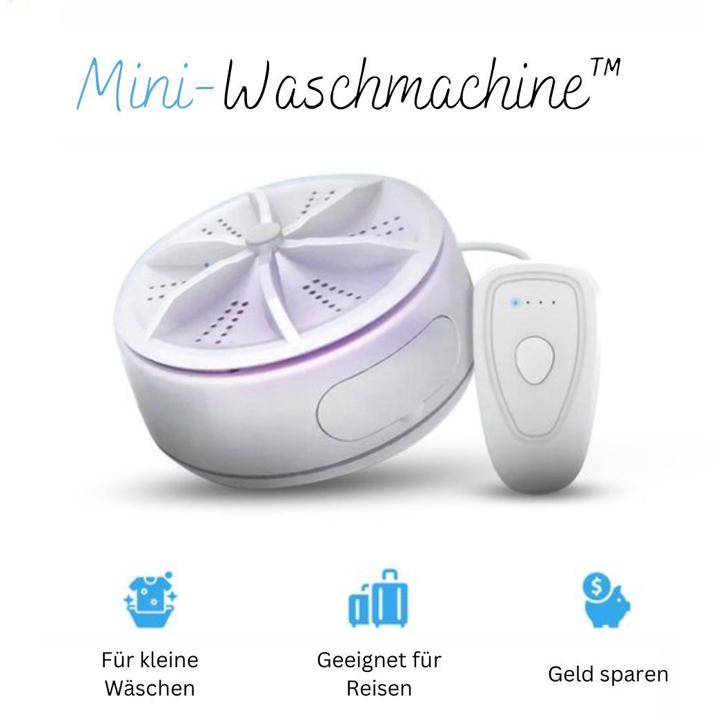Mini-Waschmaschine™  Praktische tragbare 3-in-1 Mini-Waschmaschine! –  Science Factory DE