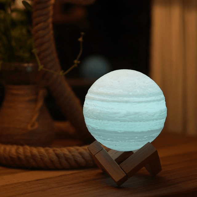 Jupiter (farbiges) Nachtlicht | Beleuchtung - Science Factory