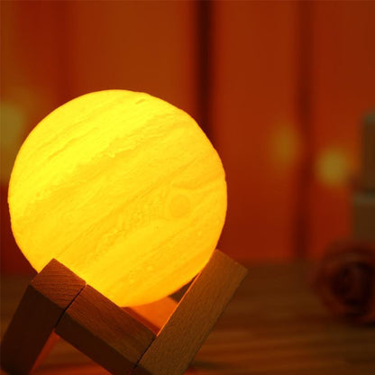 Jupiter (farbiges) Nachtlicht | Beleuchtung - Science Factory