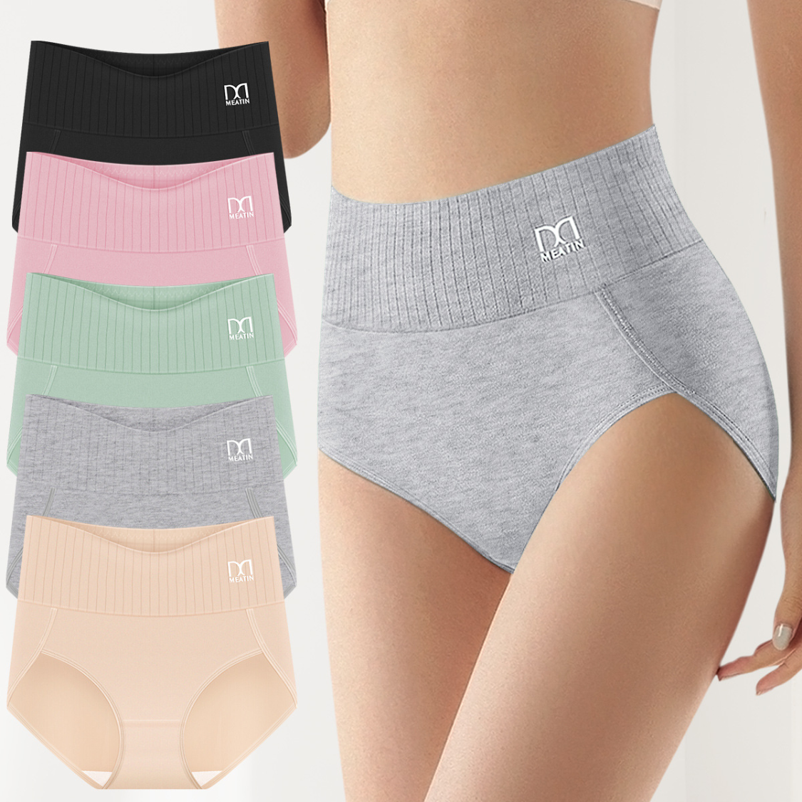 MiraForm™ 9er-Pack High-Waist-Slips – Bequem & Formend