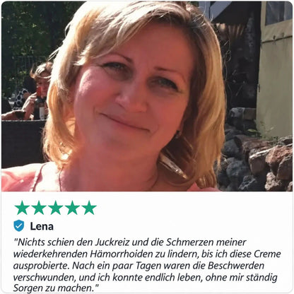 HemoraCare™ | Pflanzliche Hämorrhoidencreme | Lindert 99 % der Hämorrhoiden bereits nach der ersten Anwendung - Science Factory DE