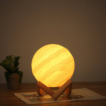Jupiter (farbiges) Nachtlicht | Beleuchtung - Science Factory