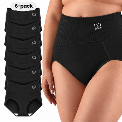 MiraForm™ 6er-Pack High-Waist-Slips – Bequem & Formend