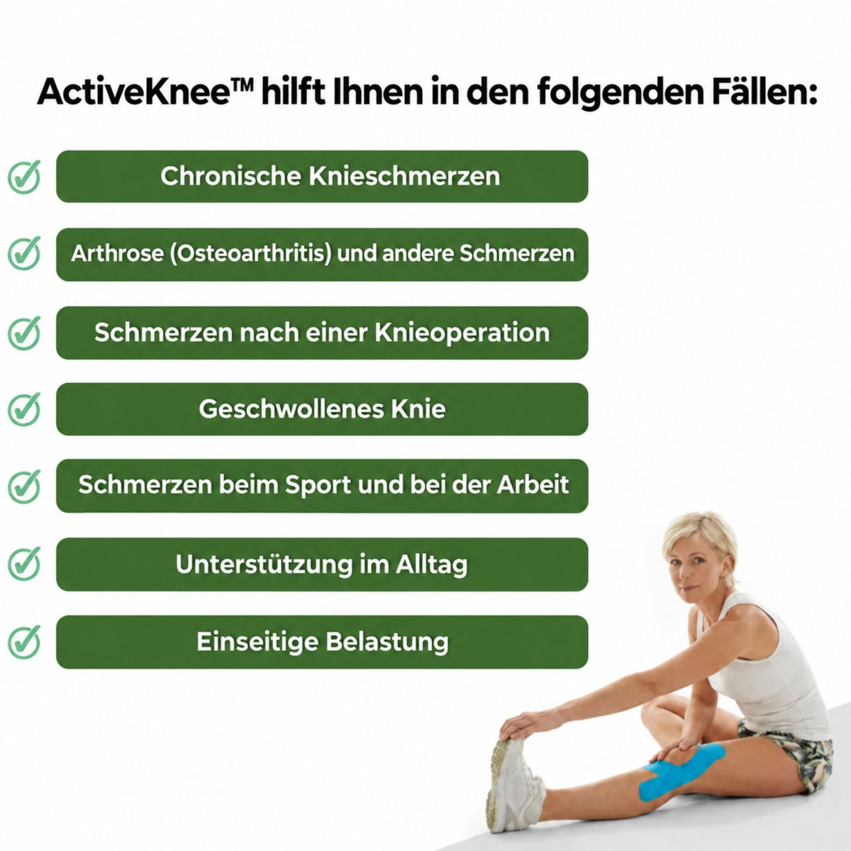 ActiveKnee™ | Stabiler Halt und freie Beweglichkeit