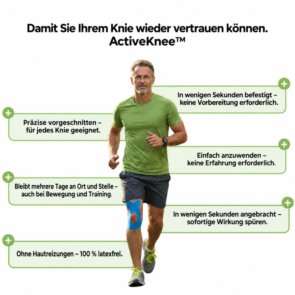 ActiveKnee™ | Stabiler Halt und freie Beweglichkeit