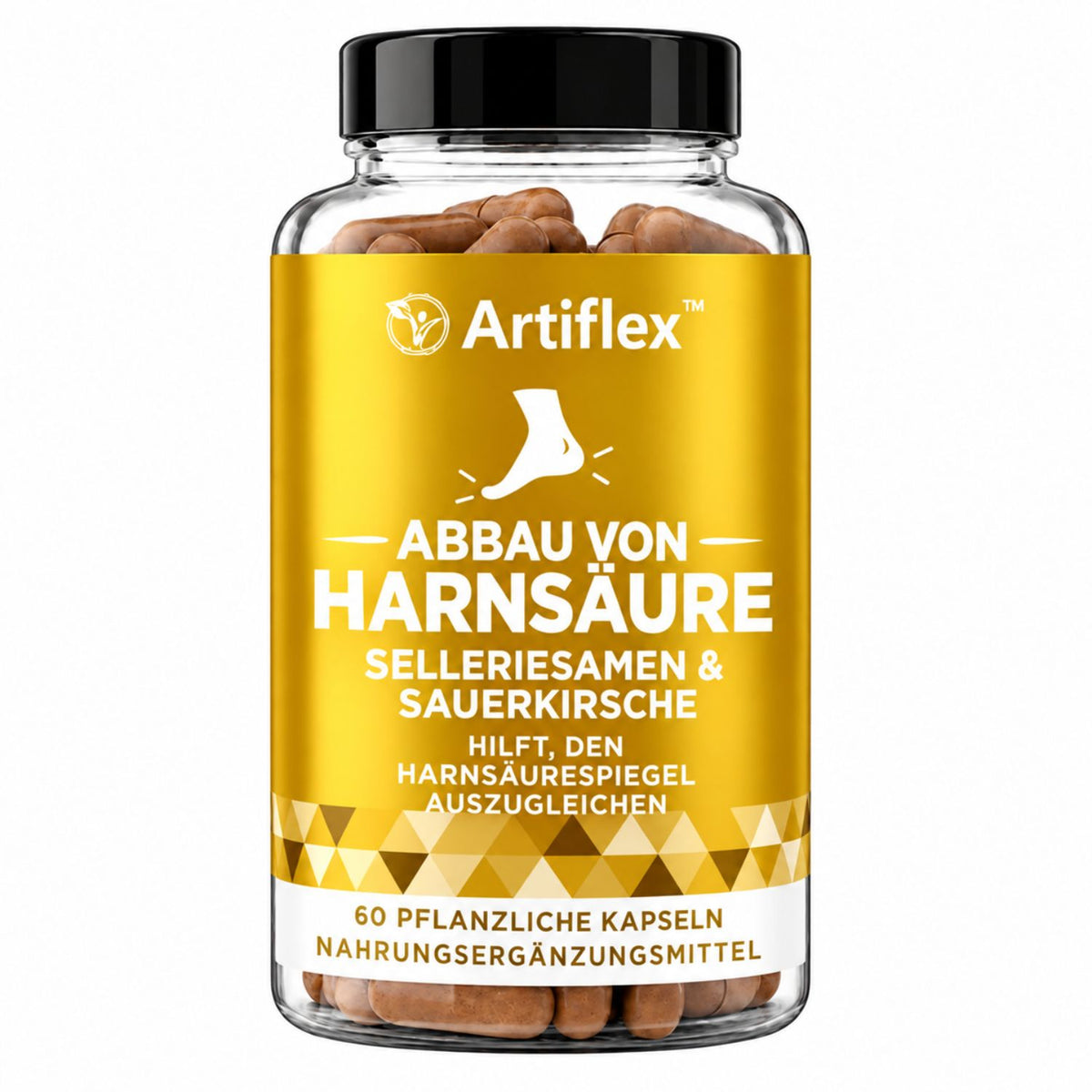 Artiflex™ | Lösen Sie Harnsäurekristalle auf und gewinnen Sie Ihre Bewegungsfreiheit in nur 48 Stunden zurück. - Science Factory DE