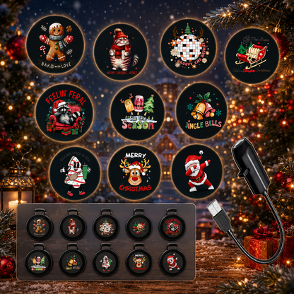 StarryMagic™ | HD-Weihnachtsprojektor mit zauberhaften Lichteffekten 🎄🌟