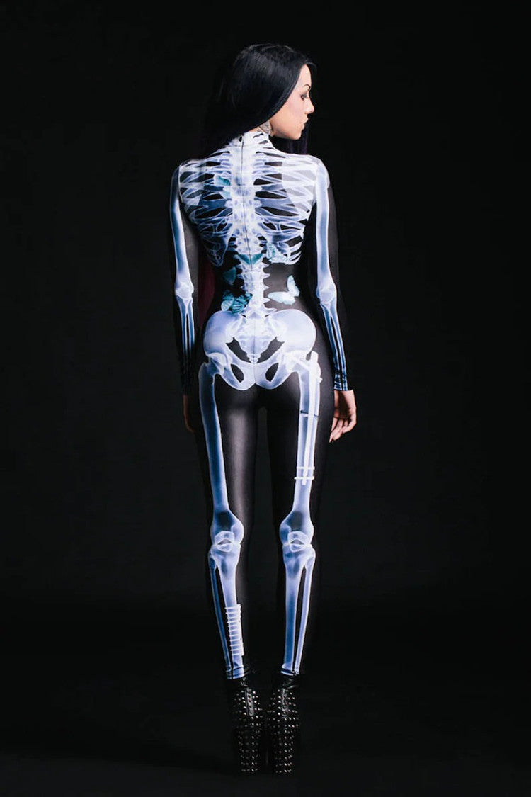 SpookSkin™ Skelett Ganzkörper-Bodysuit