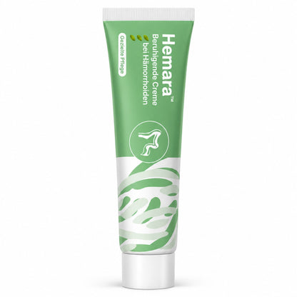 HemoraCare™ | Pflanzliche Hämorrhoidencreme | Lindert 99 % der Hämorrhoiden bereits nach der ersten Anwendung - Science Factory DE