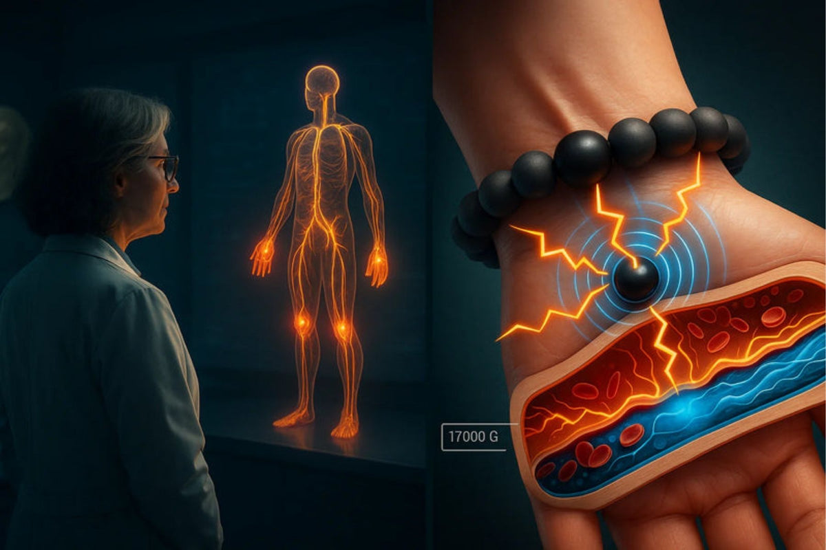 MagnetoCare™ – Magnetisches Therapiearmband gegen Schmerzen - Science Factory DE