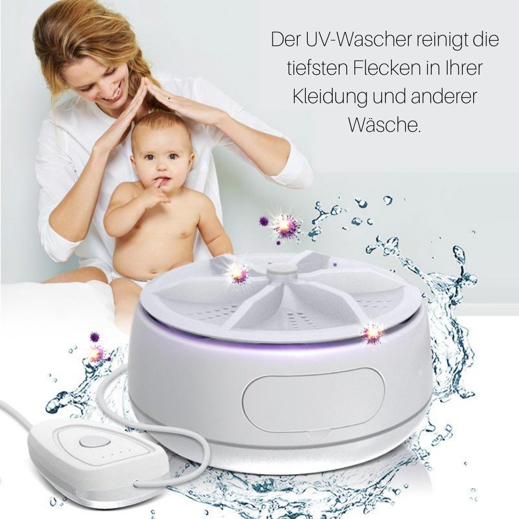 Mini-Waschmaschine™ | Praktische tragbare 3-in-1 Mini-Waschmaschine!