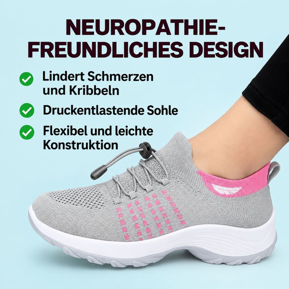 VitaWalk™ | Komfort & Freiheit für empfindliche Füße - Science Factory DE
