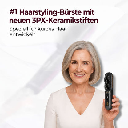 PixieBrush™ | Stylen Sie Ihr kurzes Haar ganz einfach
