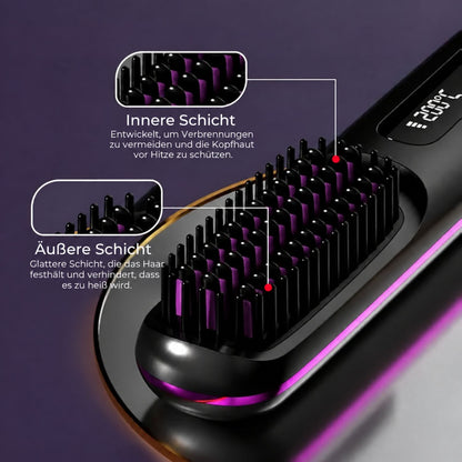 PixieBrush™ | Stylen Sie Ihr kurzes Haar ganz einfach