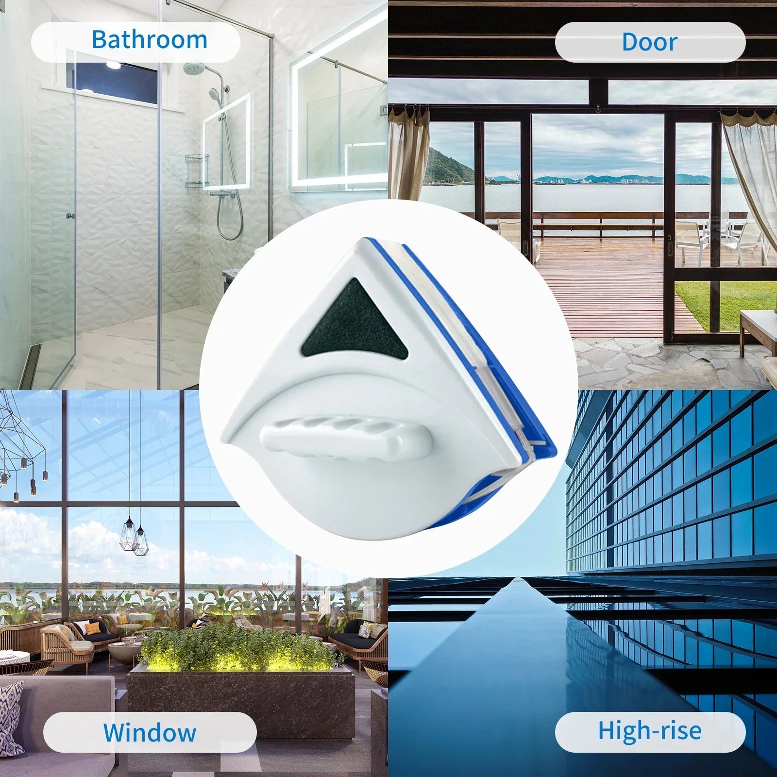 WipeBreeze™ – Magnetischer Fensterreiniger