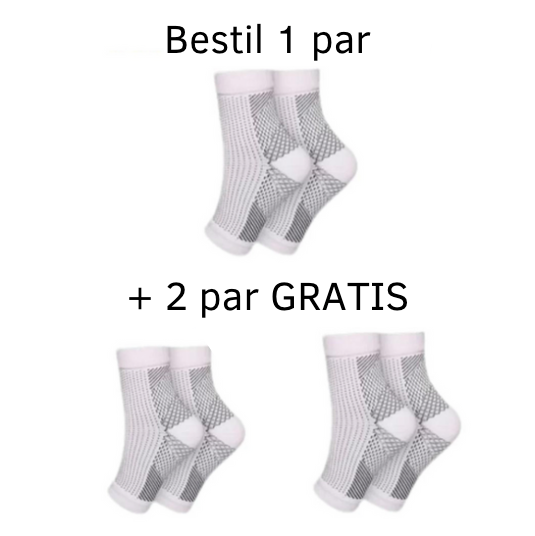 ReliefSox™ | Stützstrümpfe für schmerzende Füße (1 + 2 Paare gratis) - Science Factory DE