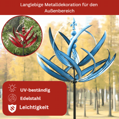 SerenitySpin™ – Erlebe die Schönheit des Lotus-Windspinners - Science Factory DE