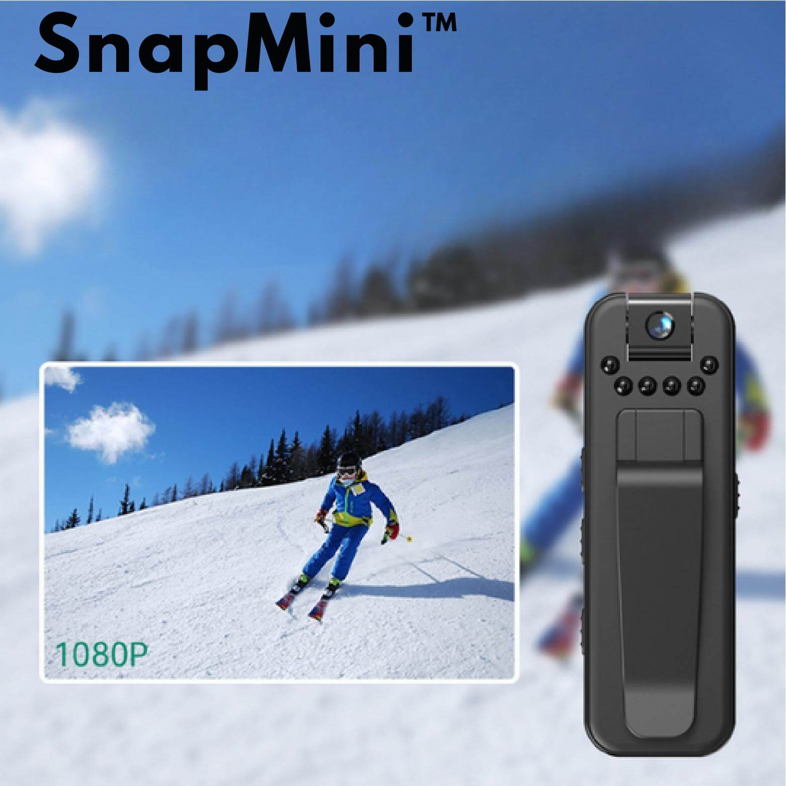 SnapMini™ Pro Cam 1080p Mini-Kamera