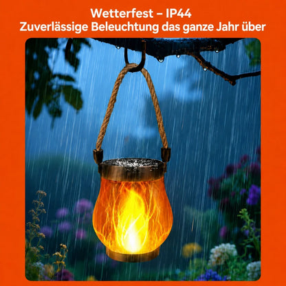 SolarFlame™ | Solarlaterne mit realistischem Flammeneffekt - Science Factory DE