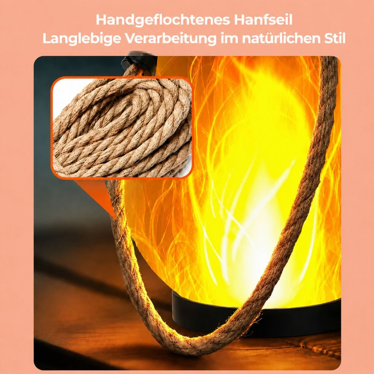 SolarFlame™ | Solarlaterne mit realistischem Flammeneffekt - Science Factory DE