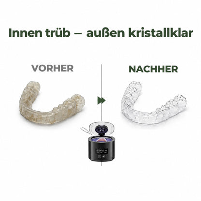 UltraClean™ | Reinigt Ihre Zahnschiene in nur 5 Minuten gründlich