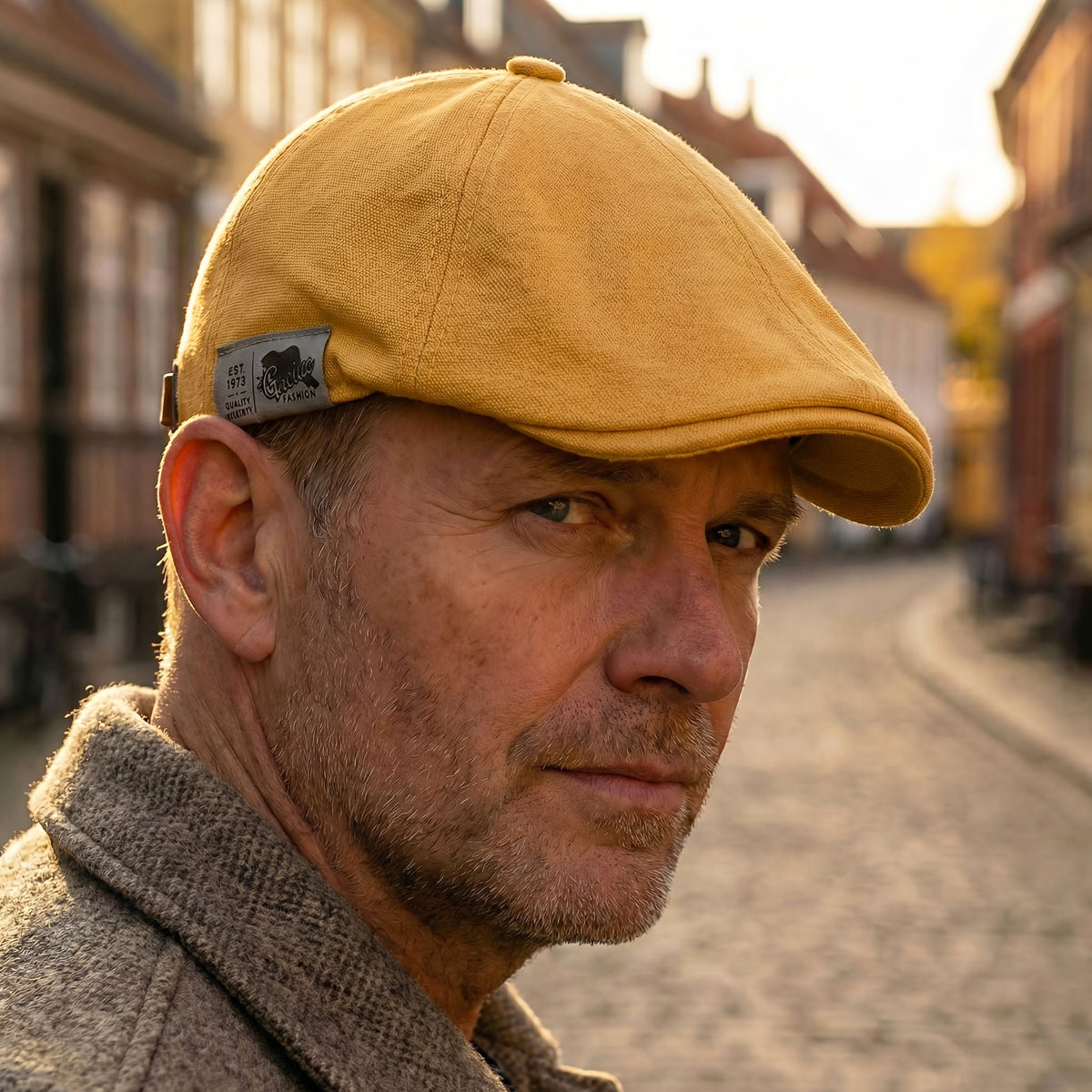 Monarch Beret™ | Style Masculin Intemporel avec Coupe Moderne