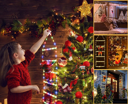 LumiNoël™ – Kletternder Weihnachtsmann mit LED-Beleuchtung - Science Factory DE