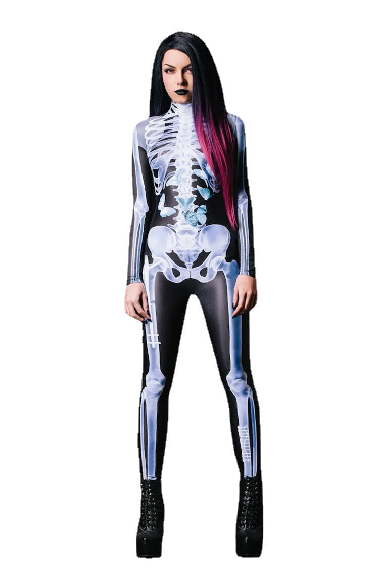 SpookSkin™ Skelett Ganzkörper-Bodysuit