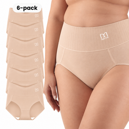 MiraForm™ 6er-Pack High-Waist-Slips – Bequem & Formend