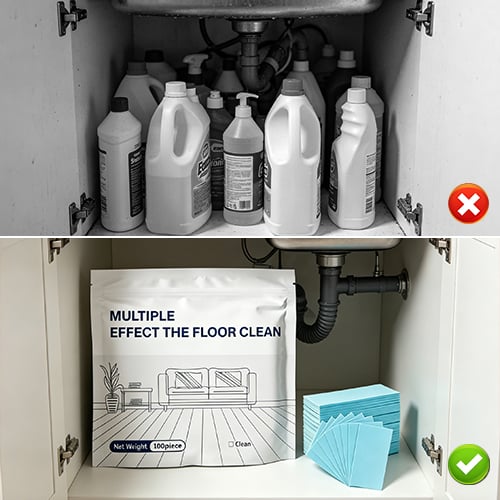 CLEANBURST™ REINIGT GRÜNDLICHER UND LÄSST BÖDEN MEHR GLÄNZEN. DIE ALL-IN-ONE-KRAFT EINER SPRUDELTABLETTE FÜR MAKELLOS SAUBERE BÖDEN.