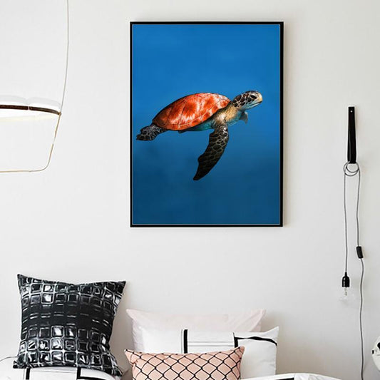 Meeresschildkröte | Canvas Art - Science Factory