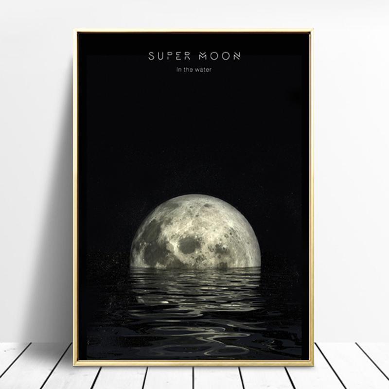 Supermond | Canvas Art - Science Factory