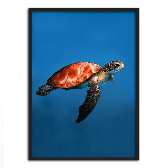 Meeresschildkröte | Canvas Art - Science Factory