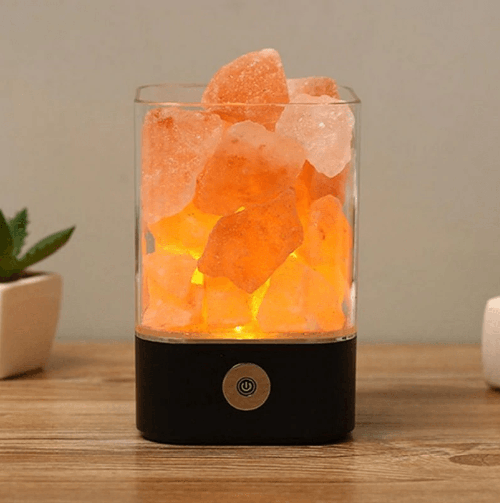 Himalaya (farbige) Kristallsalzlampe | Beleuchtung - Science Factory