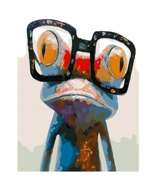 Geekiger Frosch | Number Painting (NEU) - Science Factory