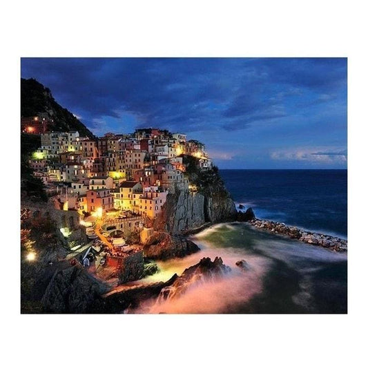 Cinque Terre (Italien) | Number Painting (NEU) - Science Factory