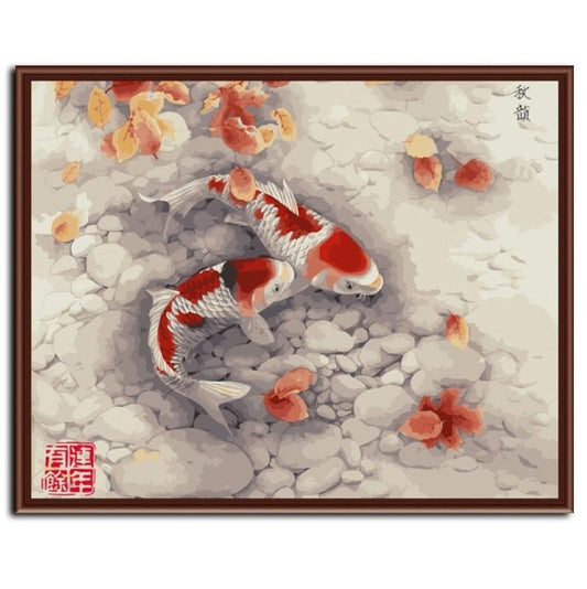 Koi-Karpfen | Number Painting - Science Factory