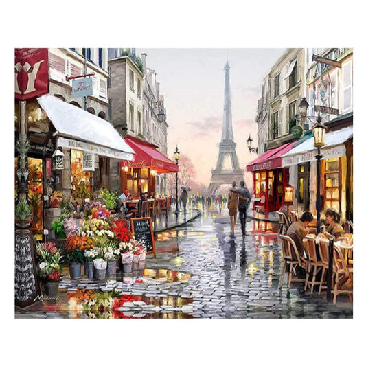 Nachmittag in Paris | Number Painting - Science Factory