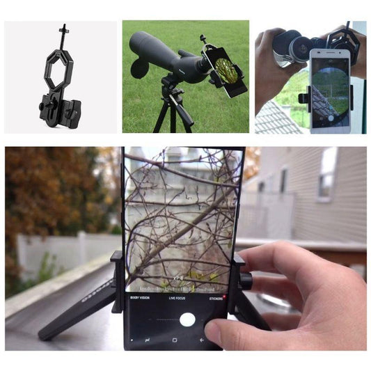 Nikula Smartphone Teleskop Adapter | UNIVERSELL ANWENDBAR - Science Factory