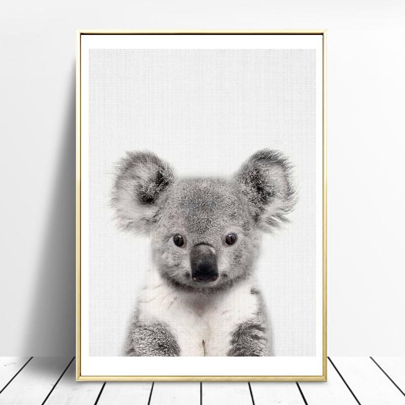 Igel und Koala | Canvas Art - Science Factory