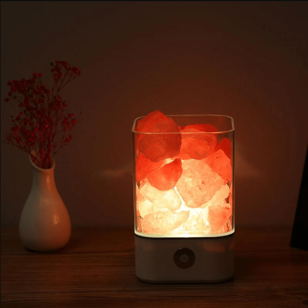 Himalaya (farbige) Kristallsalzlampe | Beleuchtung - Science Factory