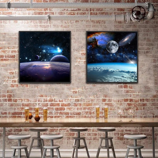 Weltraum | Canvas Art - Science Factory