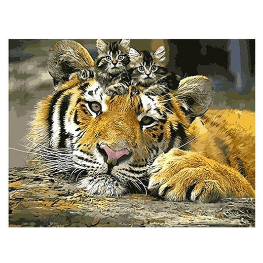 Tiger | Number Painting (NEU) - Science Factory