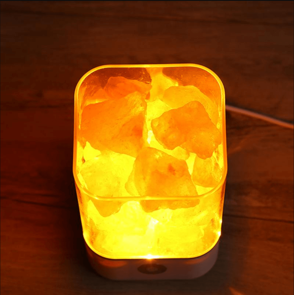 Himalaya (farbige) Kristallsalzlampe | Beleuchtung - Science Factory