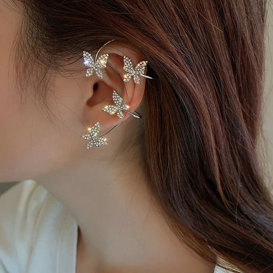 Schmetterling Ohrschmuck | Einzigartige Snap-On Kopie *BEGRENZT* - Science Factory DE