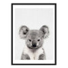 Igel und Koala | Canvas Art - Science Factory