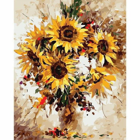 Sonnenblumen | Number Painting - Science Factory